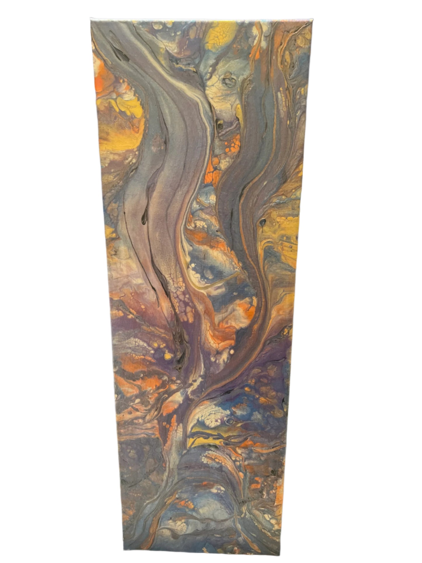 10x30" Extreme Fantasy Original Acrylic Painting