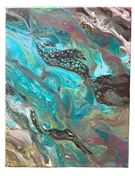 11x14" Twilight's Edge Original Acrylic Painting