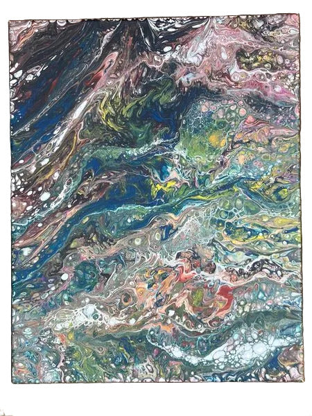 197 - 16x20" A Twist of Nature Original Acrylic Painting