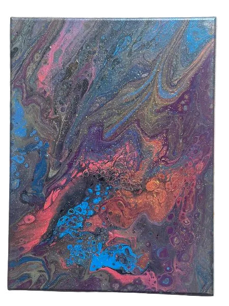 12x16" 268 - Oh How You Sparkle Original Acrylic Painting