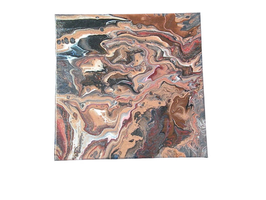 14x14" Rootbeer Float original exocit pour