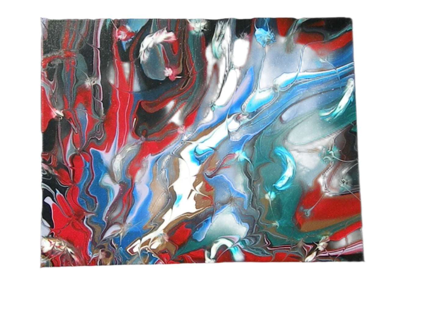 16x20" Splendid Mess Original Dirty Acrylic Pour
