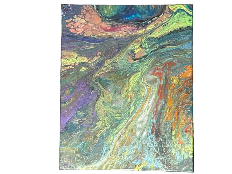 164 - 16x20" Majestic Flow Original Acrylic Painting