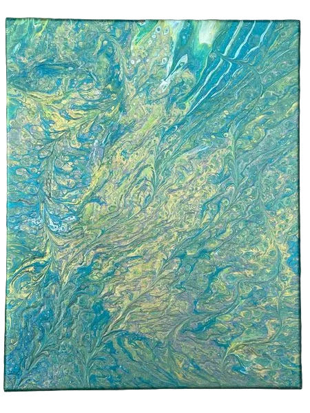 16x20" 254 - Glitter & Glow Original Acrylic Painting