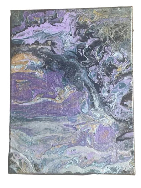 12x16" 282 - Pearl Fever Original Acrylic Painting