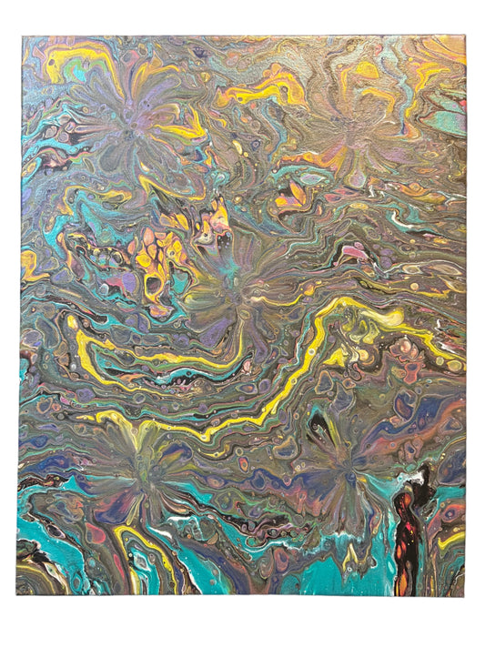 16x20" Ribbons & Bow's Original Acrylic Painting
