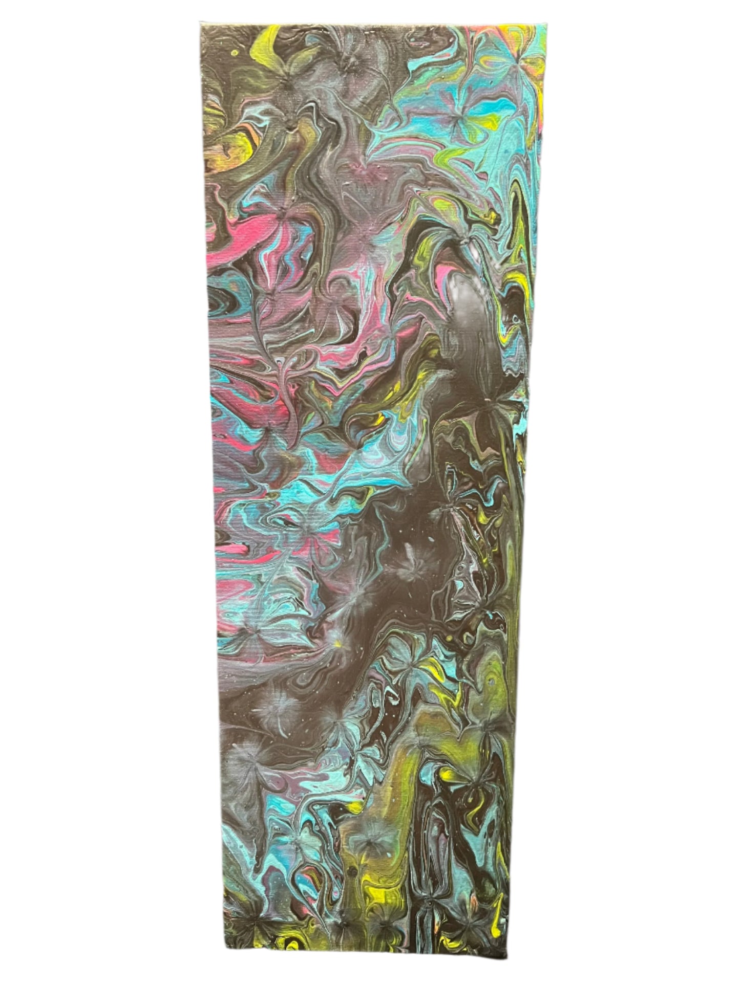 10x30" Blue Kisses Original Acrylic Painting