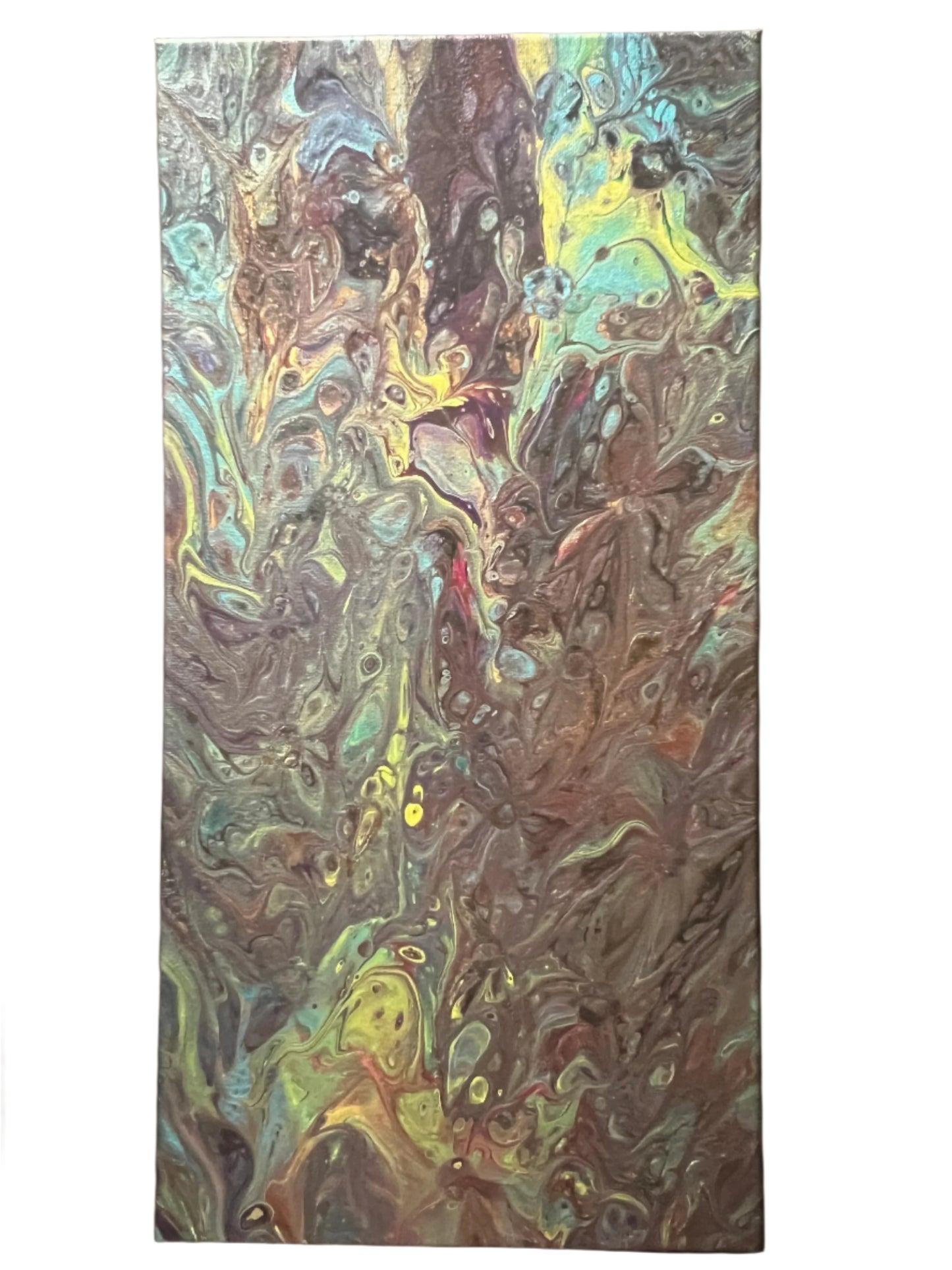 10x20" The Beauty of a Flower Garden Original Painting