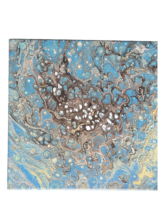 12x12" Sea Cells Original Acrylic Painting