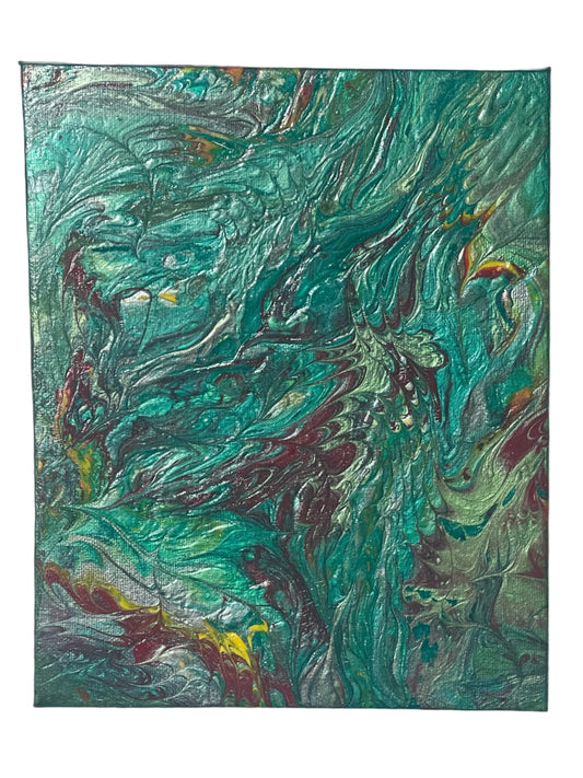 8x10" Birds of a Feather Original Painting