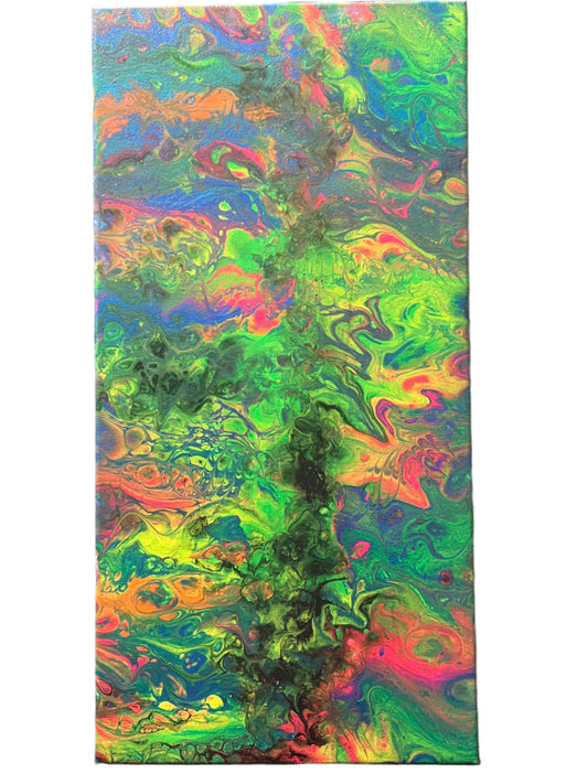10x20" Exotic Neon Original Painting