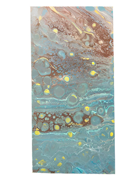 12x24" Natural Beauty of Cell Formation Original Acrylic Painting
