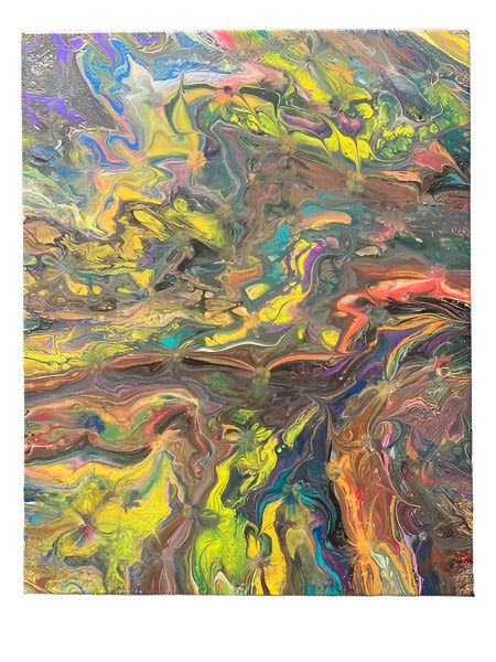 16x20" A Beautiful Mess Original Abstract Painting