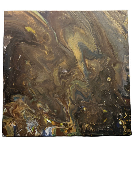 14x14" Wings of a Dove Original Acrylic Painting