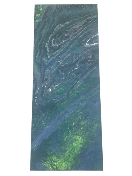 16x40" Youthful Energy Original Acrylic Painting
