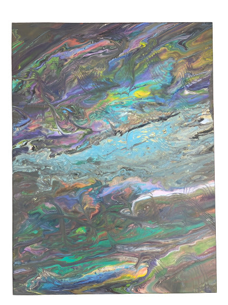 18x24" Wings of Hope Original Acrylic Painting (This painting is natural with no gloss)