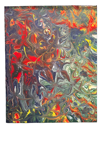 11x14" Flower Power Original Acrylic Painting