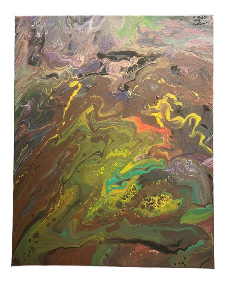 16x20" Nature's Tapestry Original Acrylic Painting