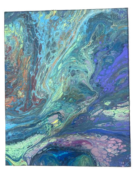 16x20" Majestic Flow Original Acrylic Painting