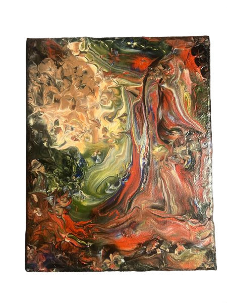 8x10" Peaceful Beauty Original Acrylic Painting