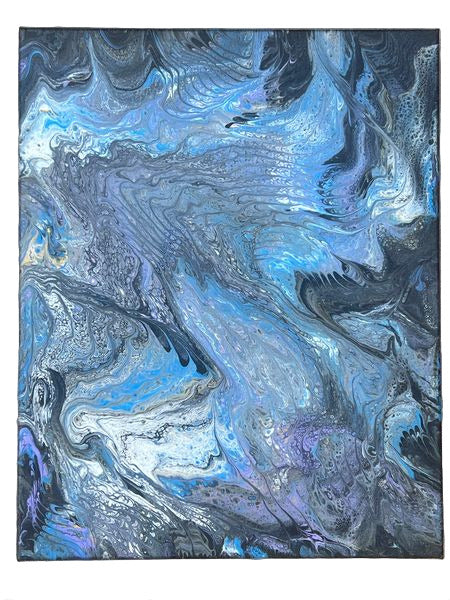 16x20" Nebula Wave Original Acrylic Painting