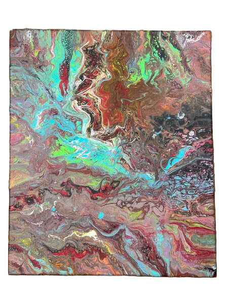 20x24" 235 - Chromatic Chaos Original Acrylic Painting