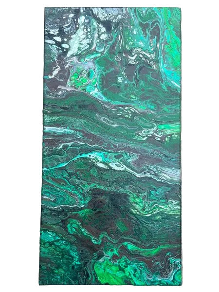16x40" 252 - Luck Of The Draw Original Acrylic Painting