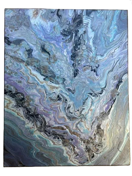 79 - 16x20"Heavens Angelic Pearl's Original Acrylic Painting