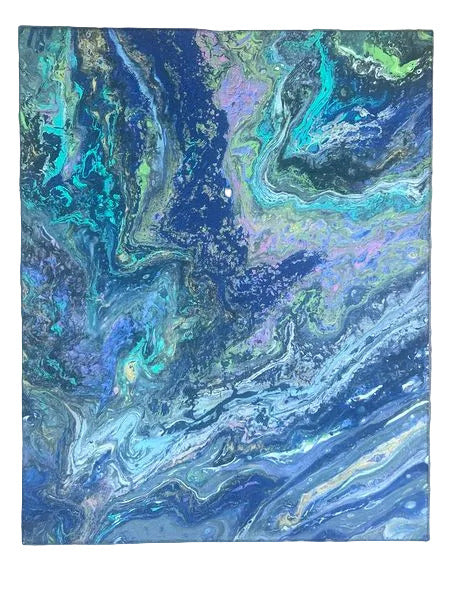 16x20" 265 - Rough Terrain Original Acrylic Painting
