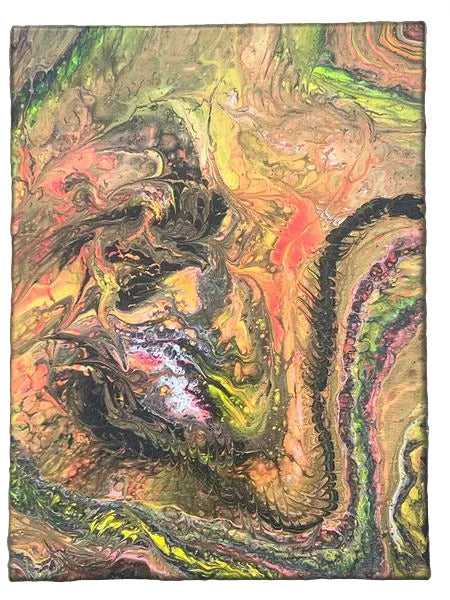 12x16" 272 - Glowfield Original Acrylic Painting